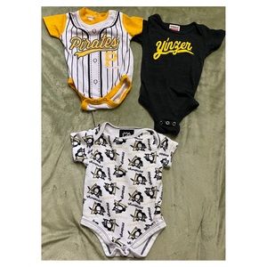 Pittsburgh Baby Onesies